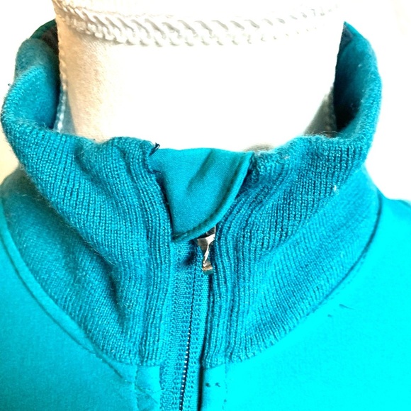 Lululemon Women’s Size 4 Athletica Turquoise Jacket Fall Winter Coat Merino Wool - Picture 11 of 14